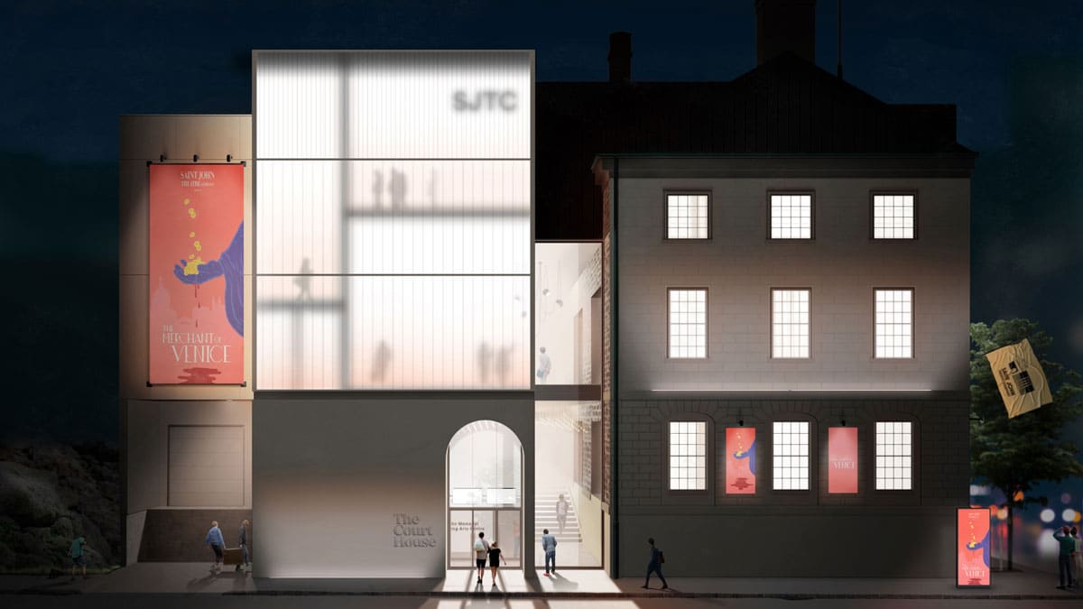 Courthouse Stage Artist's Rendering - Saint John, NB, Canada